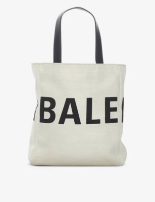 RESELFRIDGES Pre-loved Balenciaga canvas tote bag Selfridges.com