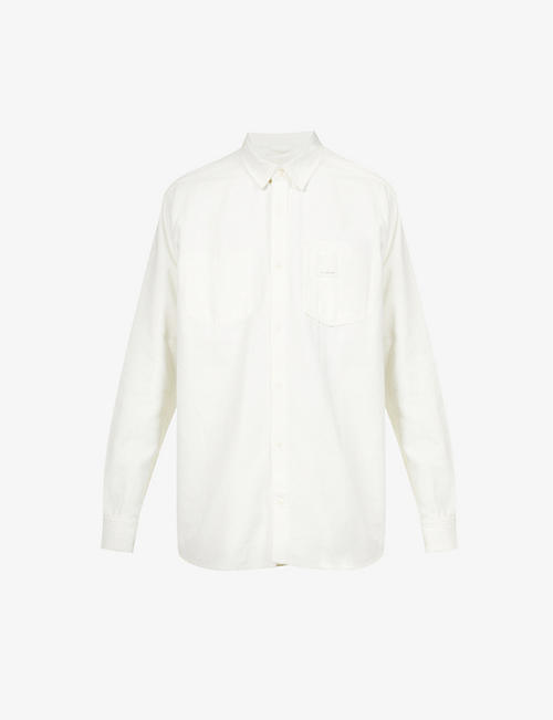 CARHARTT WIP: Carhartt WIP x Toogood Draughtsman Tony brand-tab oversized cotton-canvas shirt
