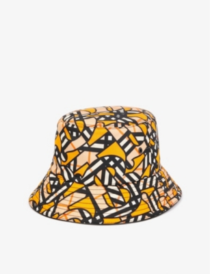 BURBERRY Monogramprint woven bucket hat