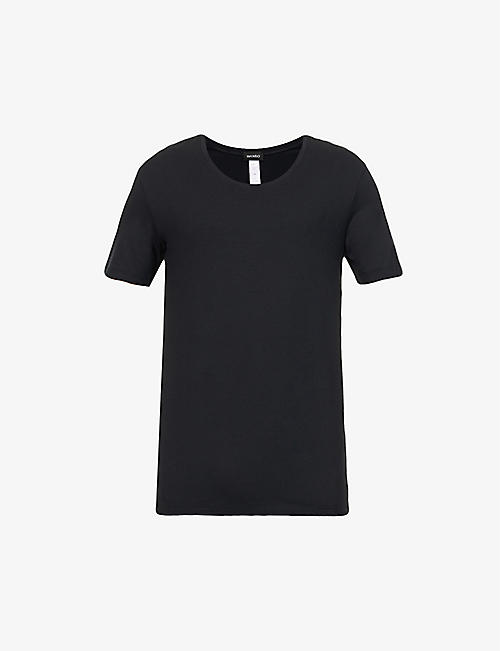 HANRO: Basics stretch-cotton T-shirt