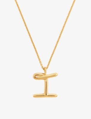 Selfridges hot sale initial necklace