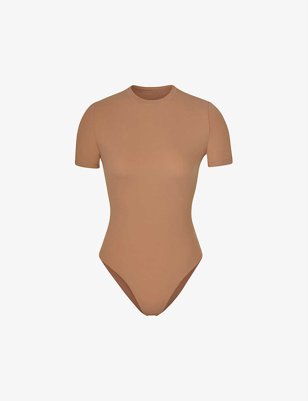 Skims Fits Everybody Stretch-woven Body In Brown