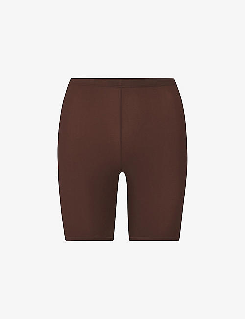 SKIMS: Fits Everybody fitted high-rise stretch-woven bike shorts