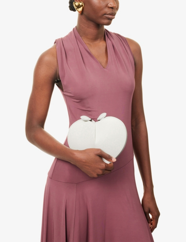 Le Coeur heart-shaped leather cross-body bag