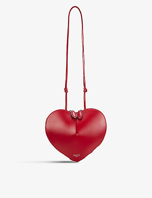 ALAIA: Le Coeur heart-shaped leather cross-body bag