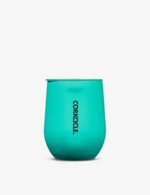 CORKCICLE: Stemless logo-print stainless-steel wine tumbler 355ml