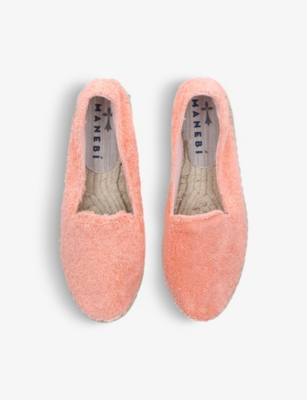 MANEBI: Sydney terry-cotton espadrilles