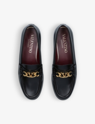 valentino mens boat shoes