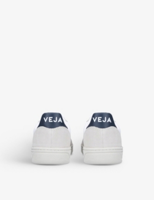 VEJA Women's V-10 logo-embroidered mesh low-top trainers