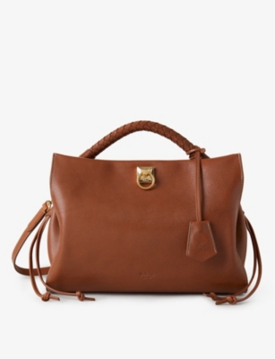  Oak Leathers Leather Crossbody Handbag For Ladies