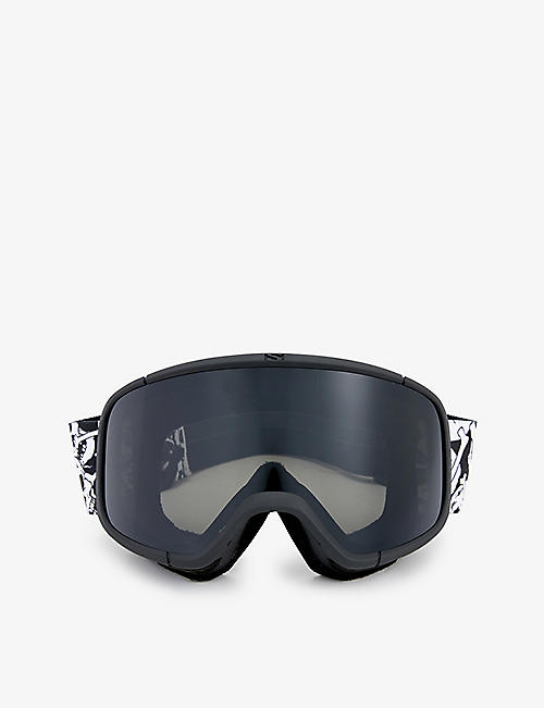 ERL: ERL x Salomon skull-graphic acetate ski goggles