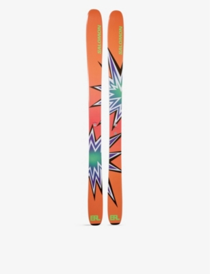 ERL ERL x Salomon stars-pattern wooden skis