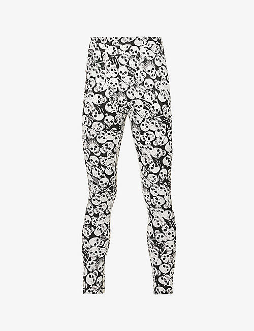ERL: Sunscreen graphic-print cotton-jersey long johns