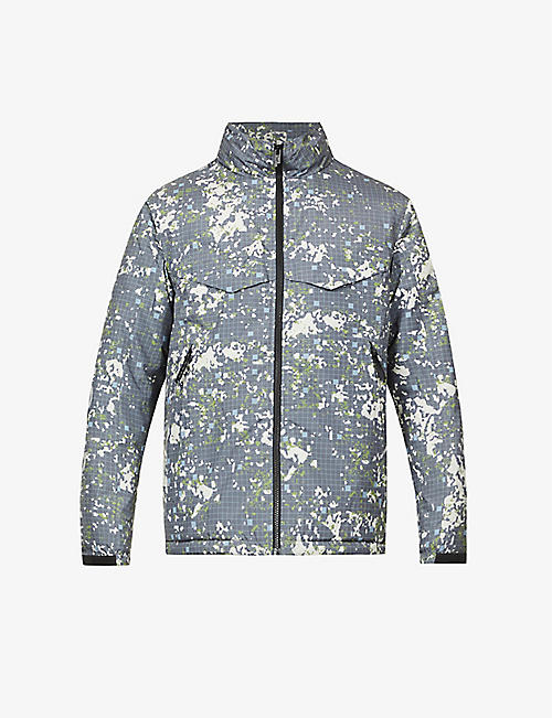 A COLD WALL: Nephin graphic-print relaxed-fit shell storm jacket