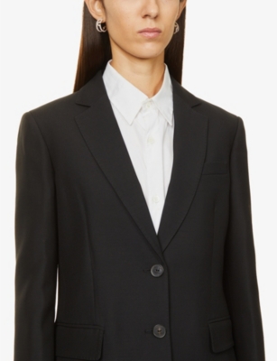 VALENTINO Tailored-fit wool and silk-blend jacket