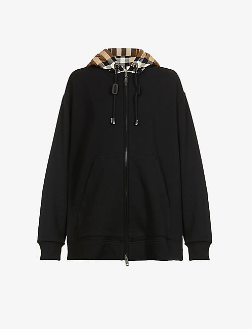 BURBERRY: Melodie relaxed-fit cotton hoody