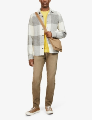 NEUW: Lou brand-patch slim-fit stretch-denim jeans