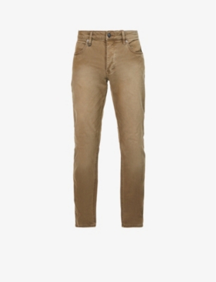 NEUW: Lou brand-patch slim-fit stretch-denim jeans