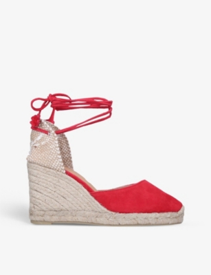 Castaner carina hot sale suede espadrilles