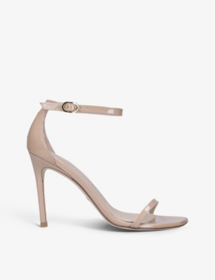 STUART WEITZMAN Nudistcurve open-toe leather sandals