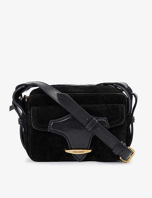 ISABEL MARANT: Wasy leather cross-body bag