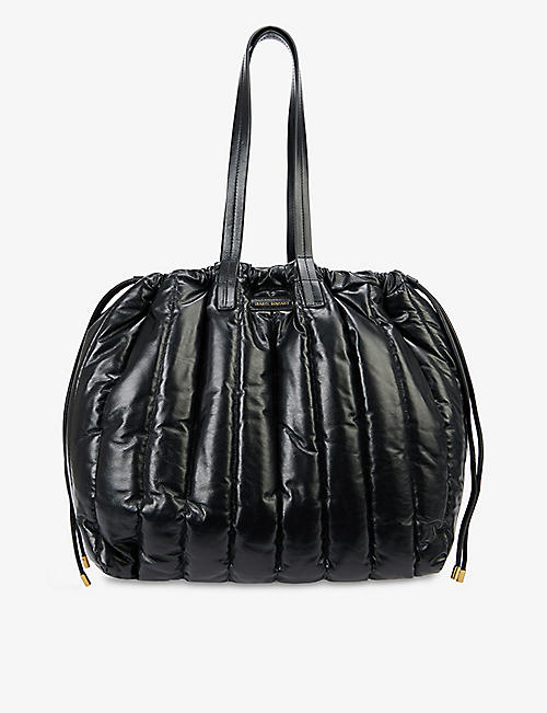 ISABEL MARANT: Chagaar leather tote bag