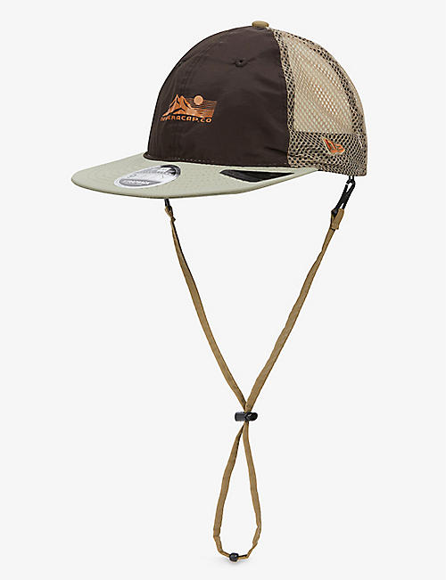 NEW ERA: 9FIFTY brand-print woven cap