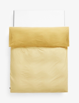 Shop Hay Yellow Duo Organic-cotton Bedding