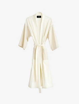 HAY: Duo self-tie cotton robe