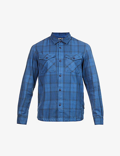 BARBOUR: Cannich checked relaxed-fit cotton shirt