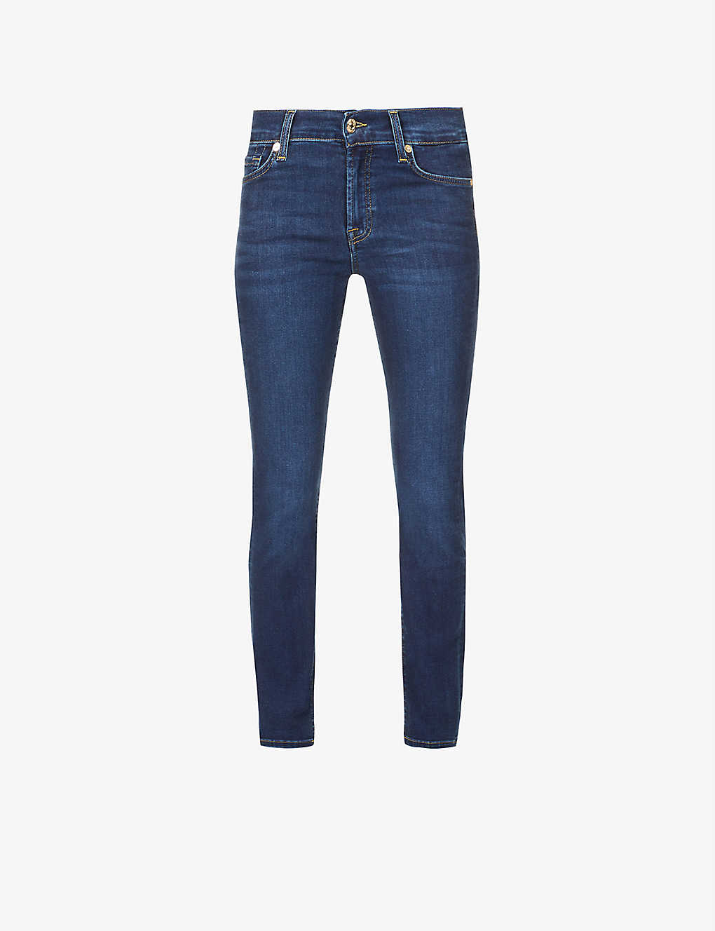 Selfridges & Co Women Clothing Jeans Slim Jeans Roxanne slim-fit mid-rise stretch-denim jeans 