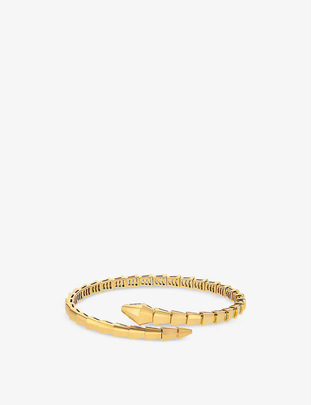 Bvlgari Serpenti Viper 18k Yellow Gold Wrap Bracelet