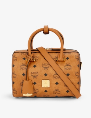 Boston coated canvas bowler bag