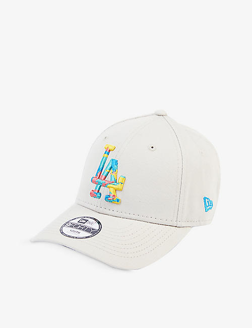 NEW ERA: LA Dodgers embroidered cotton-twill baseball cap 4-12 years