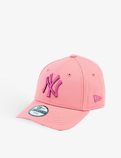 NEW ERA: NY Yankees embroidered cotton-twill baseball cap 4-12 years