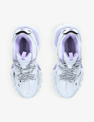 lavender designer sneakers