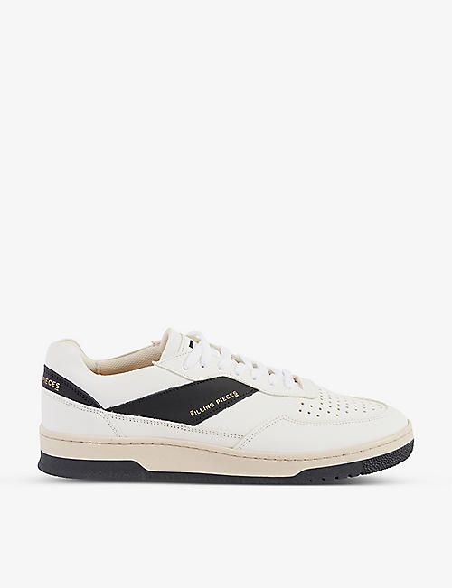 FILLING PIECES: Ace Spin leather low-top trainers