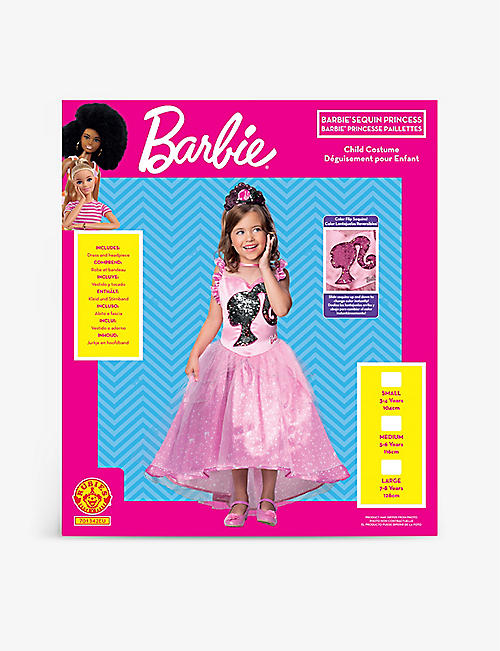 DRESS UP：Barbie Princess Deluxe 梦幻连衣裙装扮服 3-8 岁