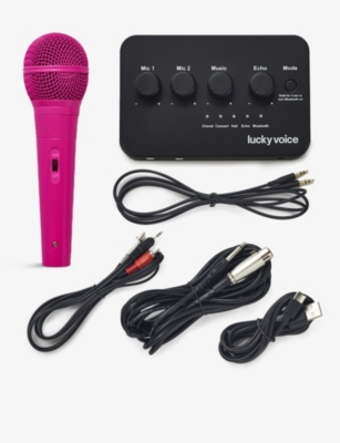 LUCKY VOICE: Karaoke kit with bluetooth