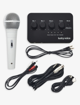 LUCKY VOICE: Karaoke kit with bluetooth