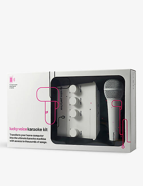 LUCKY VOICE: Karaoke kit with bluetooth
