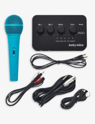 LUCKY VOICE: Karaoke kit with bluetooth