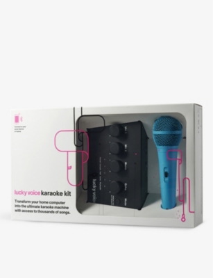 LUCKY VOICE: Karaoke kit with bluetooth