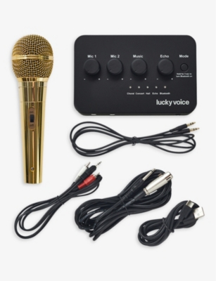 LUCKY VOICE: Karaoke kit with bluetooth