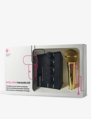 LUCKY VOICE: Karaoke kit with bluetooth