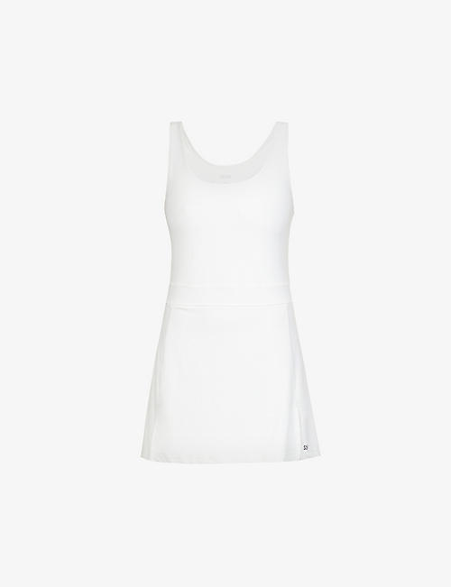 SPLITS59: Martina Rigor concealed-shorts stretch-jersey mini tennis dress