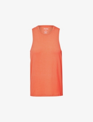 SPLITS59 TONI ROUND-NECK STRETCH-WOVEN TANK TOP