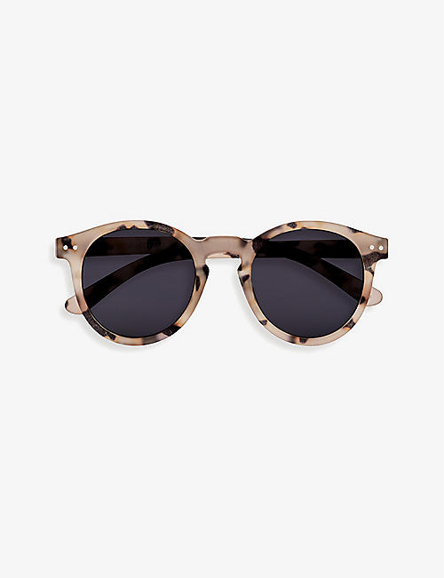 IZIPIZI: Sun #M tortoiseshell-frame sunglasses