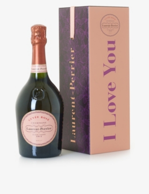 LAURENT PERRIER: Cuvée Rosé Brut personalised champagne in tin 750ml