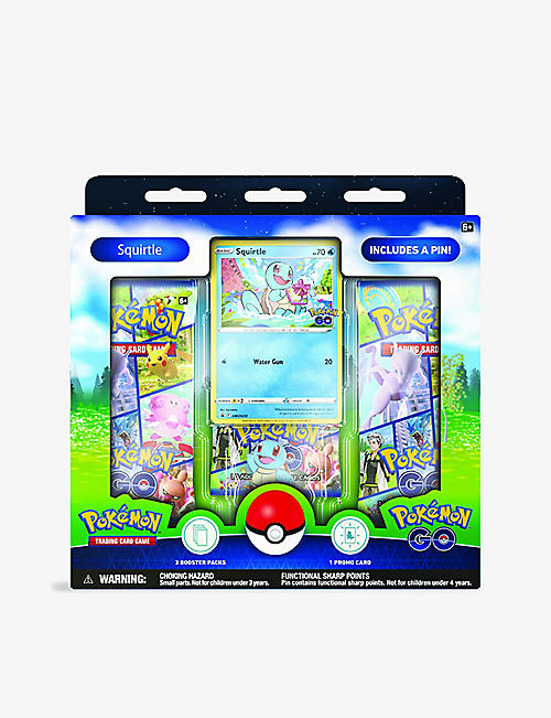 POKEMON: Squirtle Pokémon GO Pin Collection card assortment